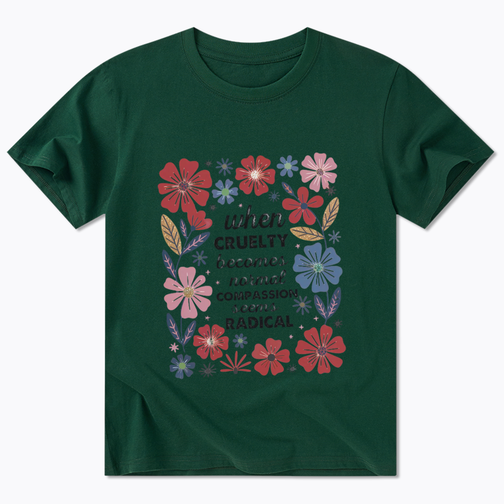 Radicalized by basic decency Classic T-Shirt