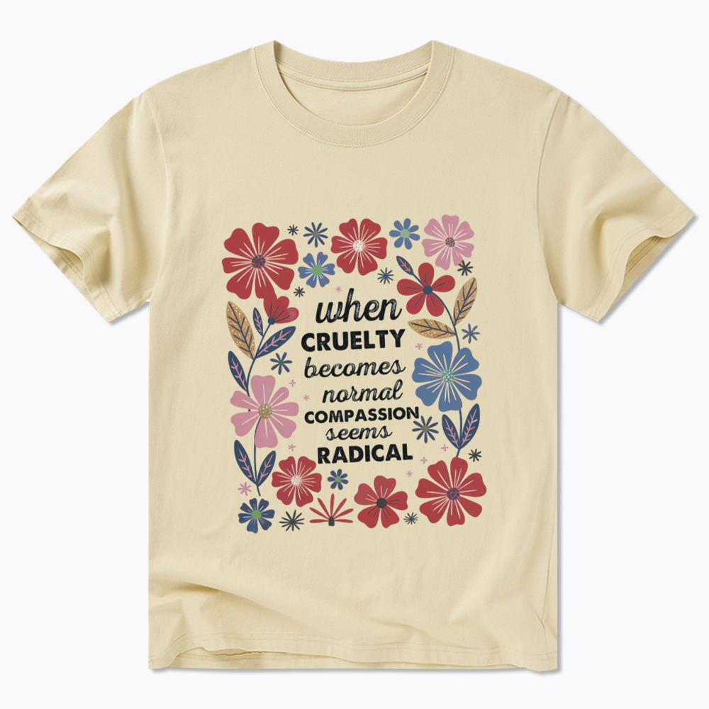 Radicalized by basic decency Classic T-Shirt