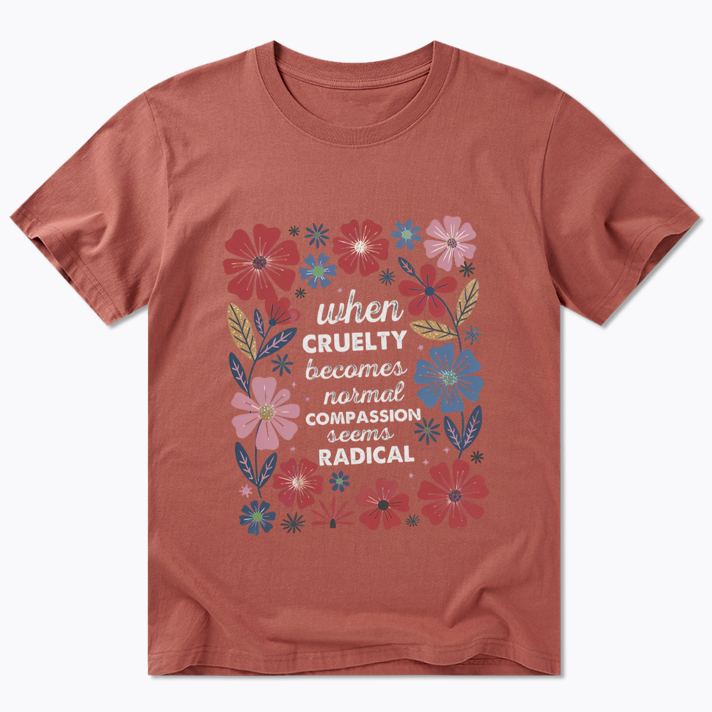Radicalized by basic decency Classic T-Shirt