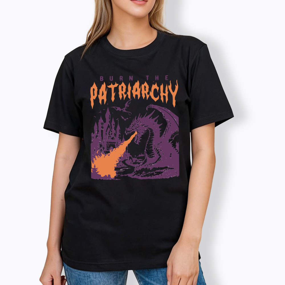 Burn the Patriarchy Dragon Classic T-Shirt