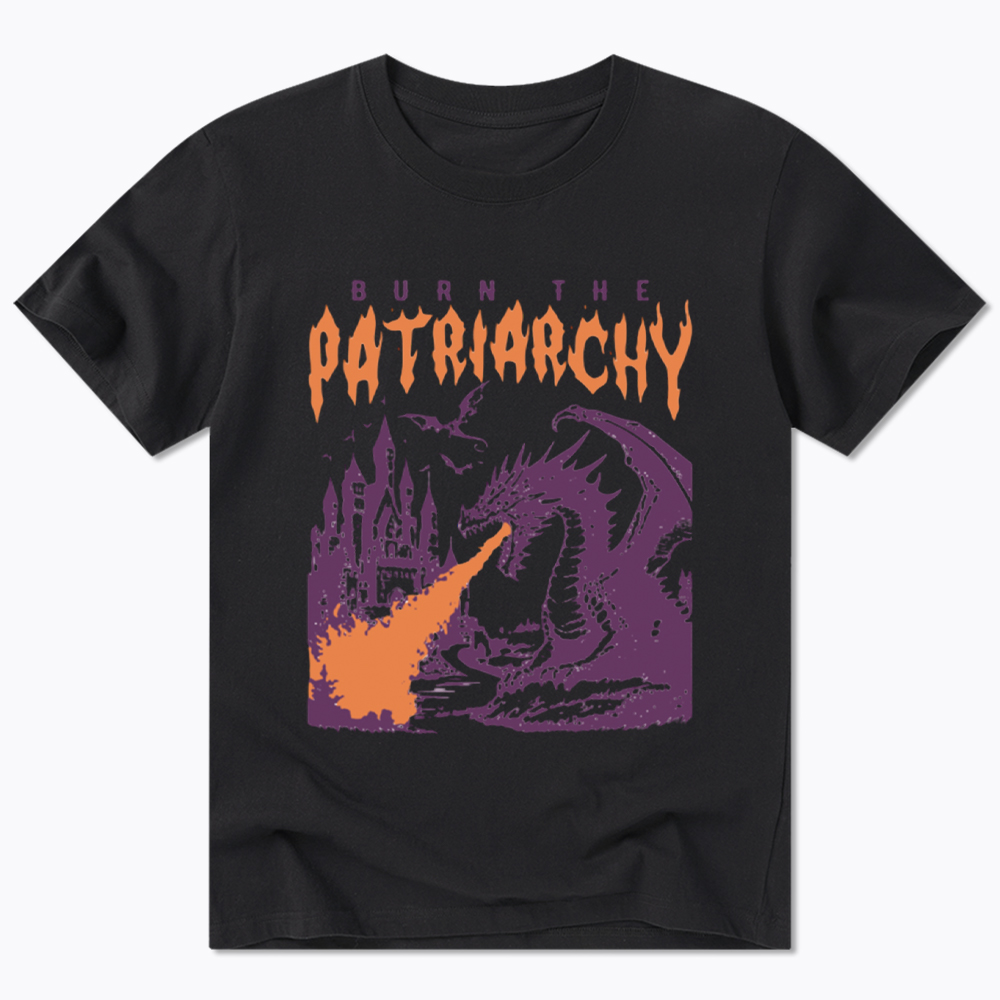 Burn the Patriarchy Dragon Classic T-Shirt