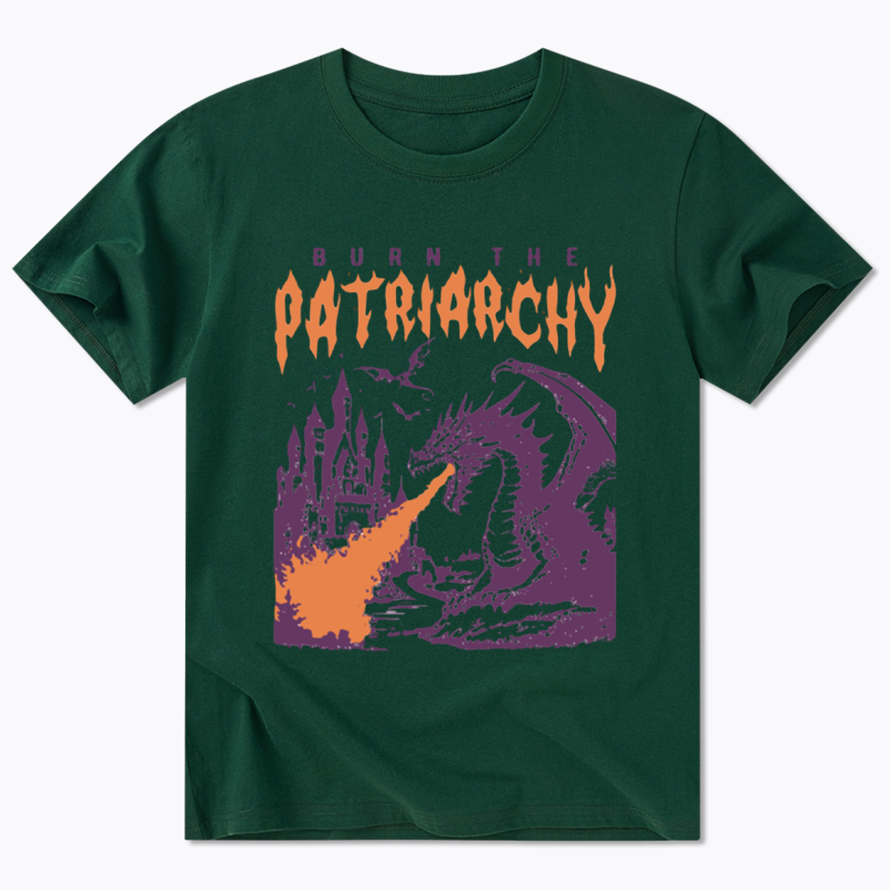Burn the Patriarchy Dragon Classic T-Shirt