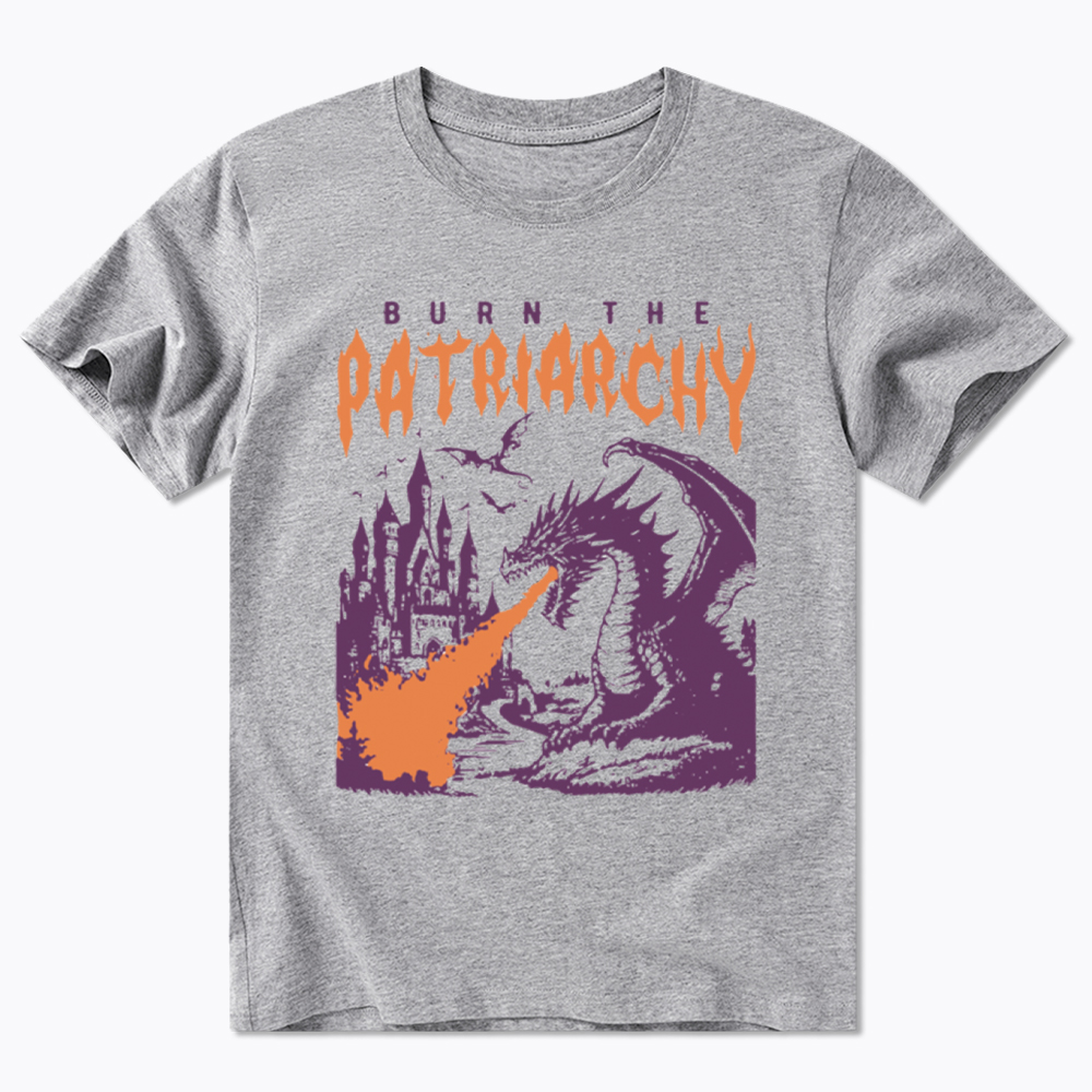 Burn the Patriarchy Dragon Classic T-Shirt