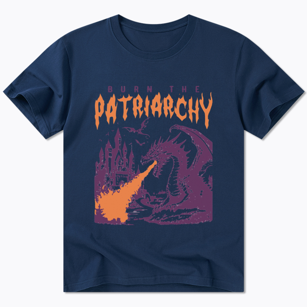 Burn the Patriarchy Dragon Classic T-Shirt