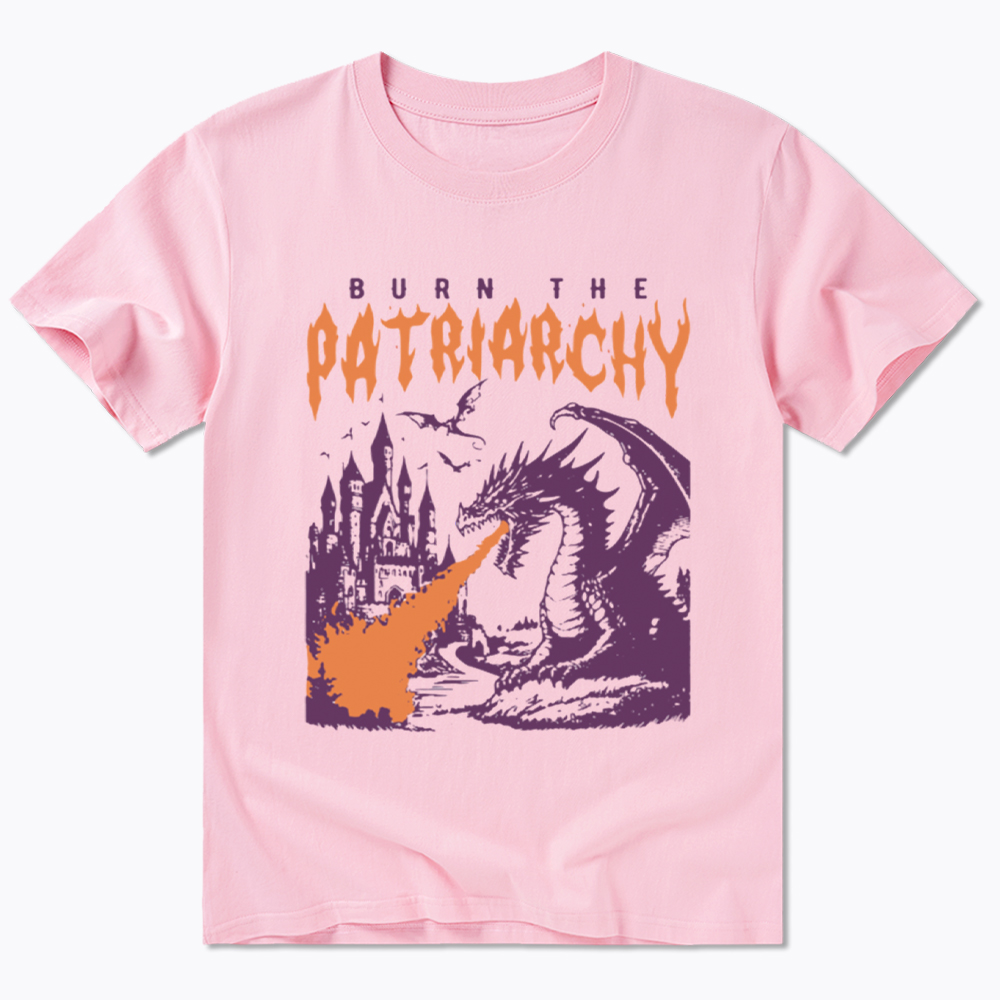 Burn the Patriarchy Dragon Classic T-Shirt