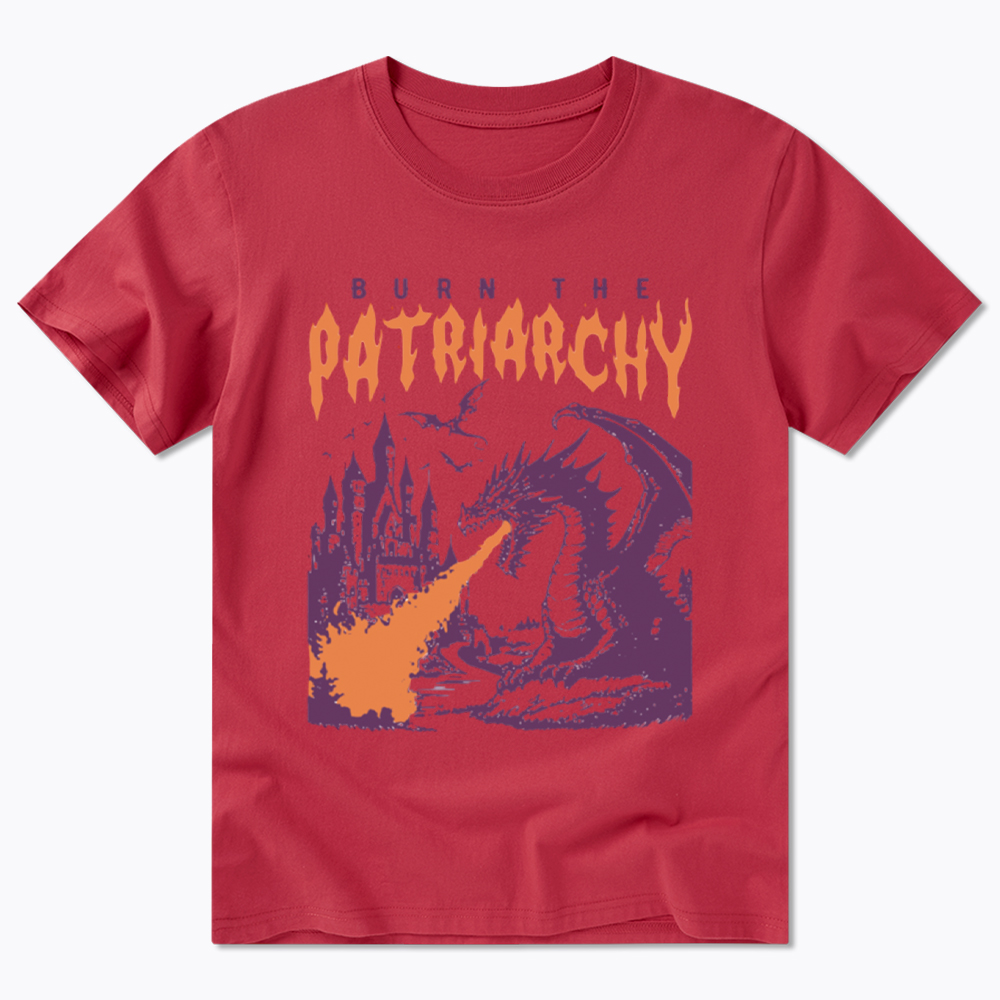 Burn the Patriarchy Dragon Classic T-Shirt