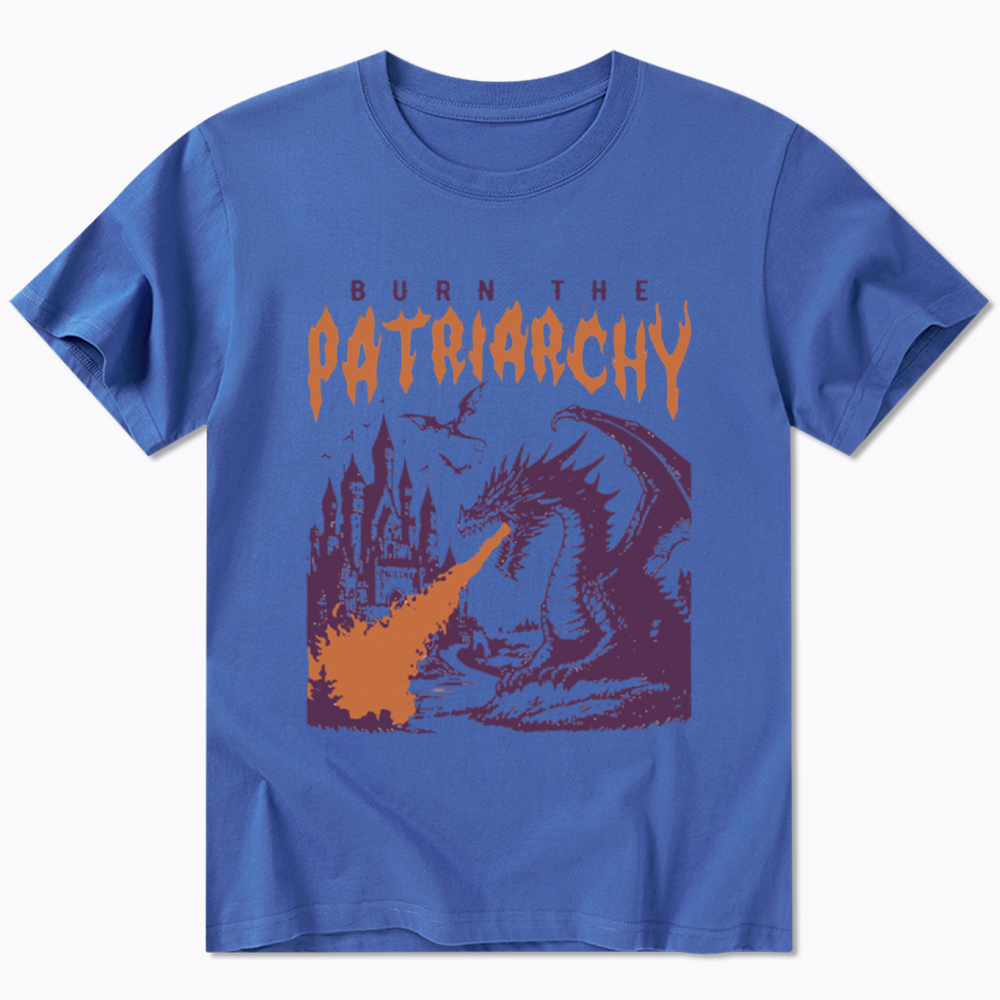 Burn the Patriarchy Dragon Classic T-Shirt