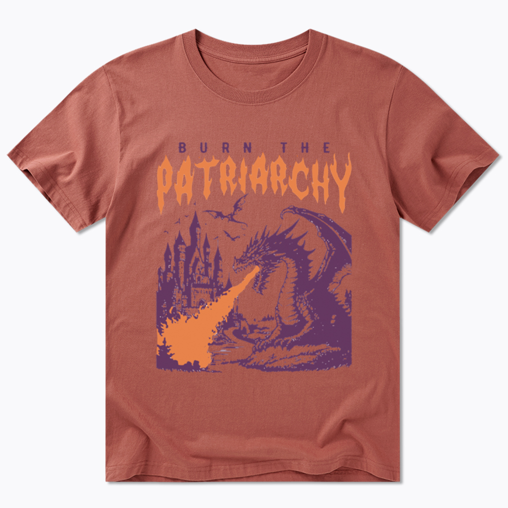 Burn the Patriarchy Dragon Classic T-Shirt