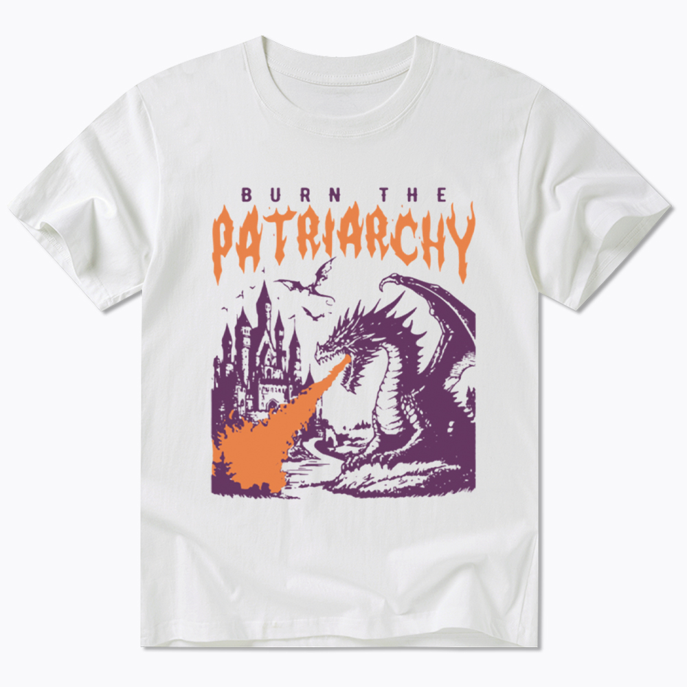 Burn the Patriarchy Dragon Classic T-Shirt