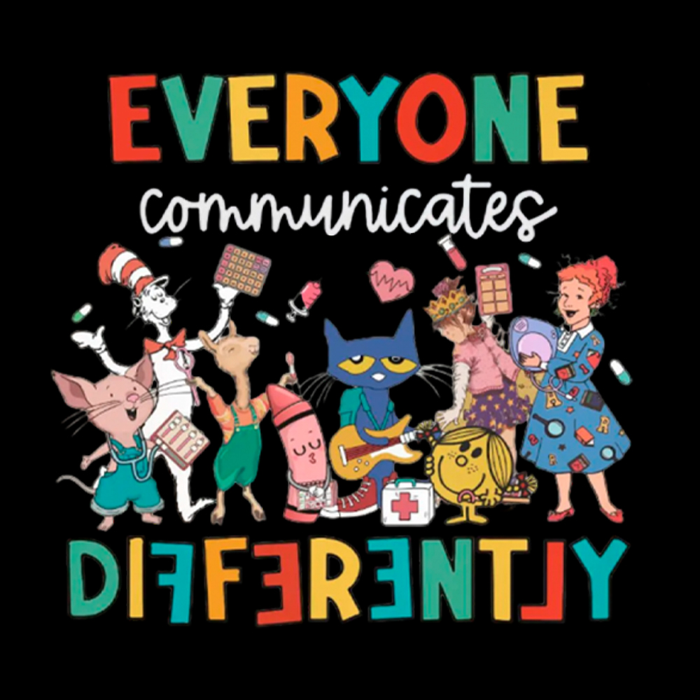 Everyone Communicates Differently Classic T-Shirt