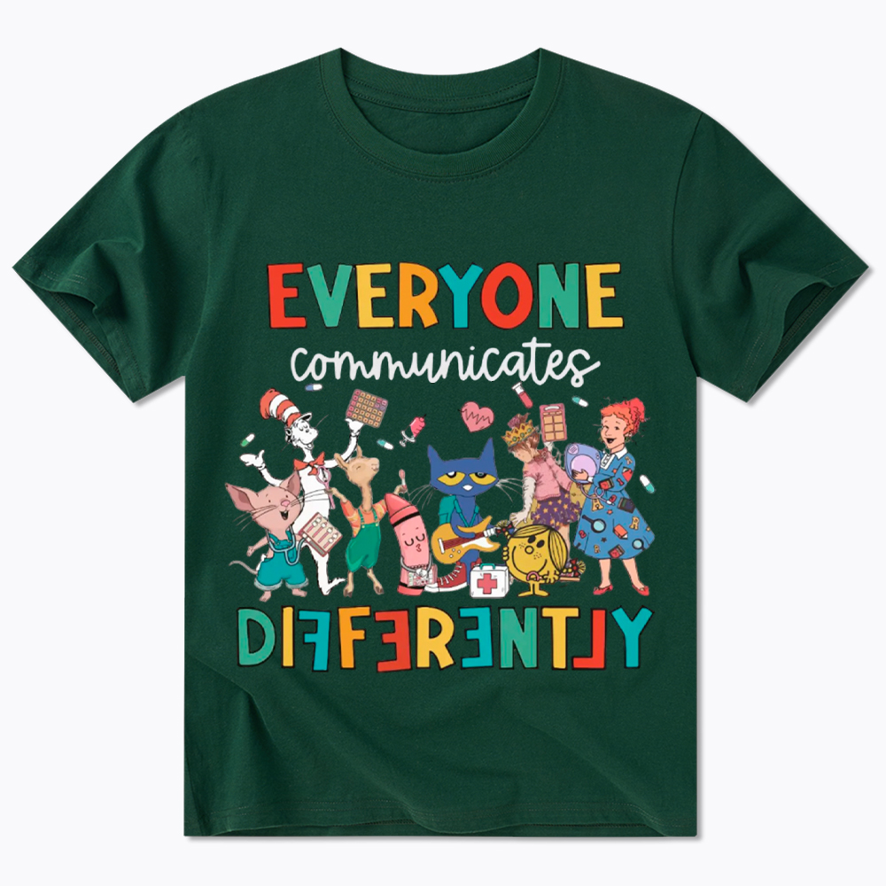 Everyone Communicates Differently Classic T-Shirt