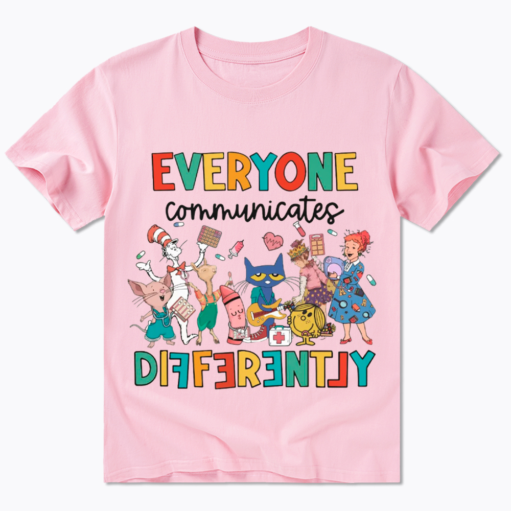 Everyone Communicates Differently Classic T-Shirt