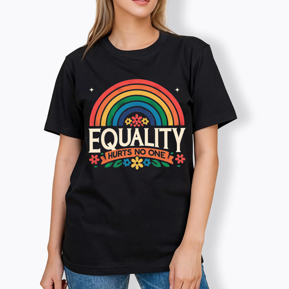 Equality Hurts No One Rainbow Pride Classic T-Shirt