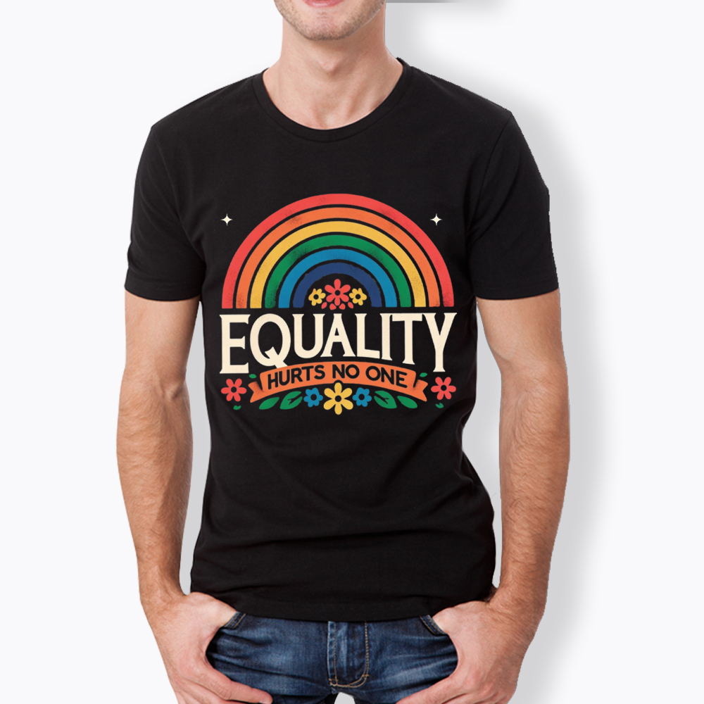 Equality Hurts No One Rainbow Pride Classic T-Shirt