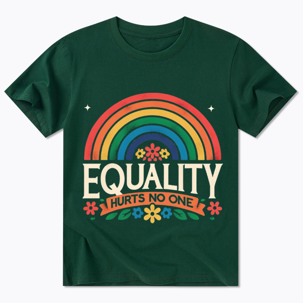 Equality Hurts No One Rainbow Pride Classic T-Shirt