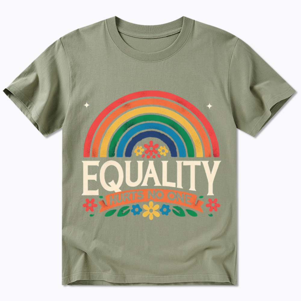 Equality Hurts No One Rainbow Pride Classic T-Shirt