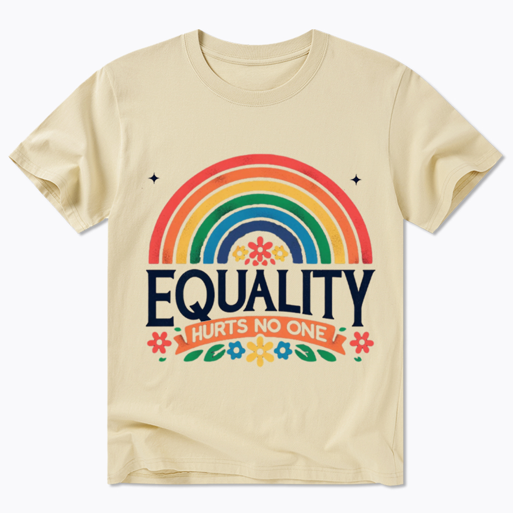 Equality Hurts No One Rainbow Pride Classic T-Shirt