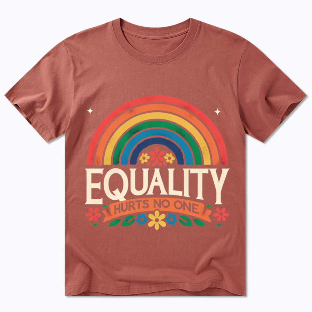 Equality Hurts No One Rainbow Pride Classic T-Shirt