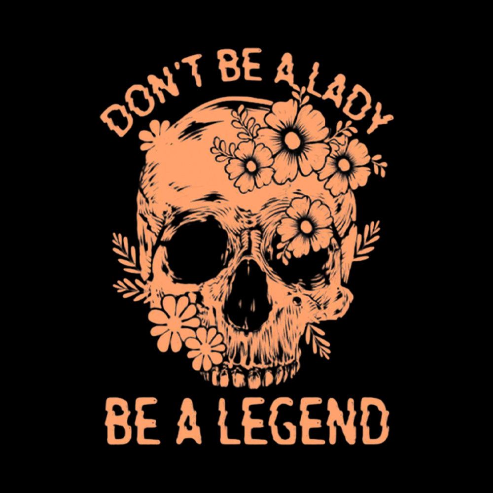 Don't Be a Lady Be a Legend V-Neck Classic T-Shirt