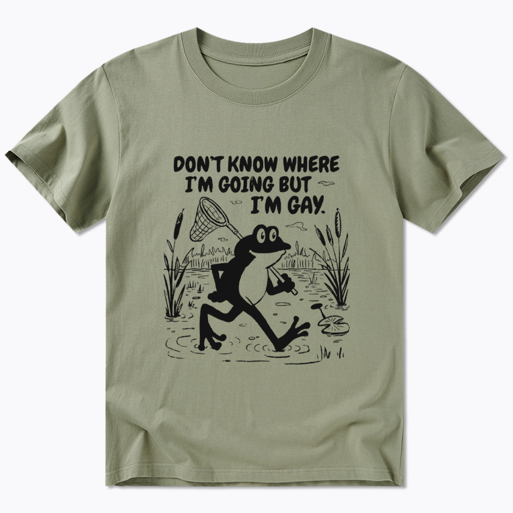 Vintage Gay Frog Graphic Classic T-Shirt