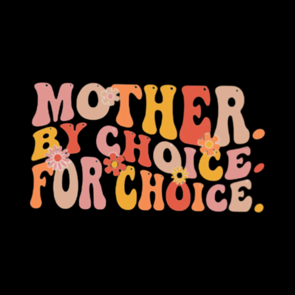 Mother By Choice For Choice Cropped T-Shirts
