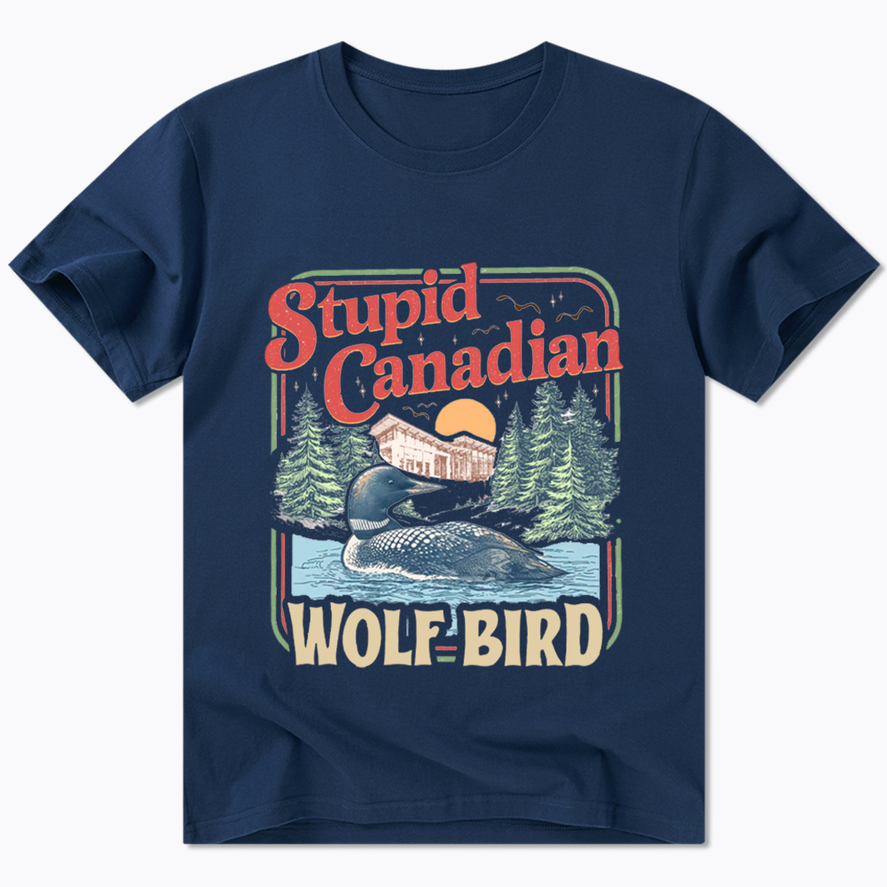Stupid Canadian Wolf-Bird Classic T-Shirt