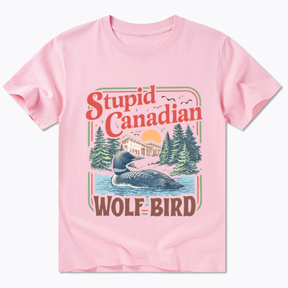 Stupid Canadian Wolf-Bird Classic T-Shirt