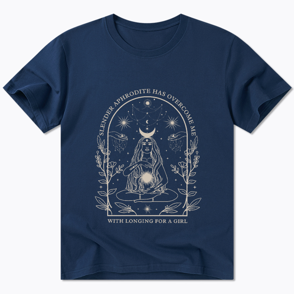 Slender Aphrodite Has Overcome Me with Longing for a Girl Classic T-Shirt