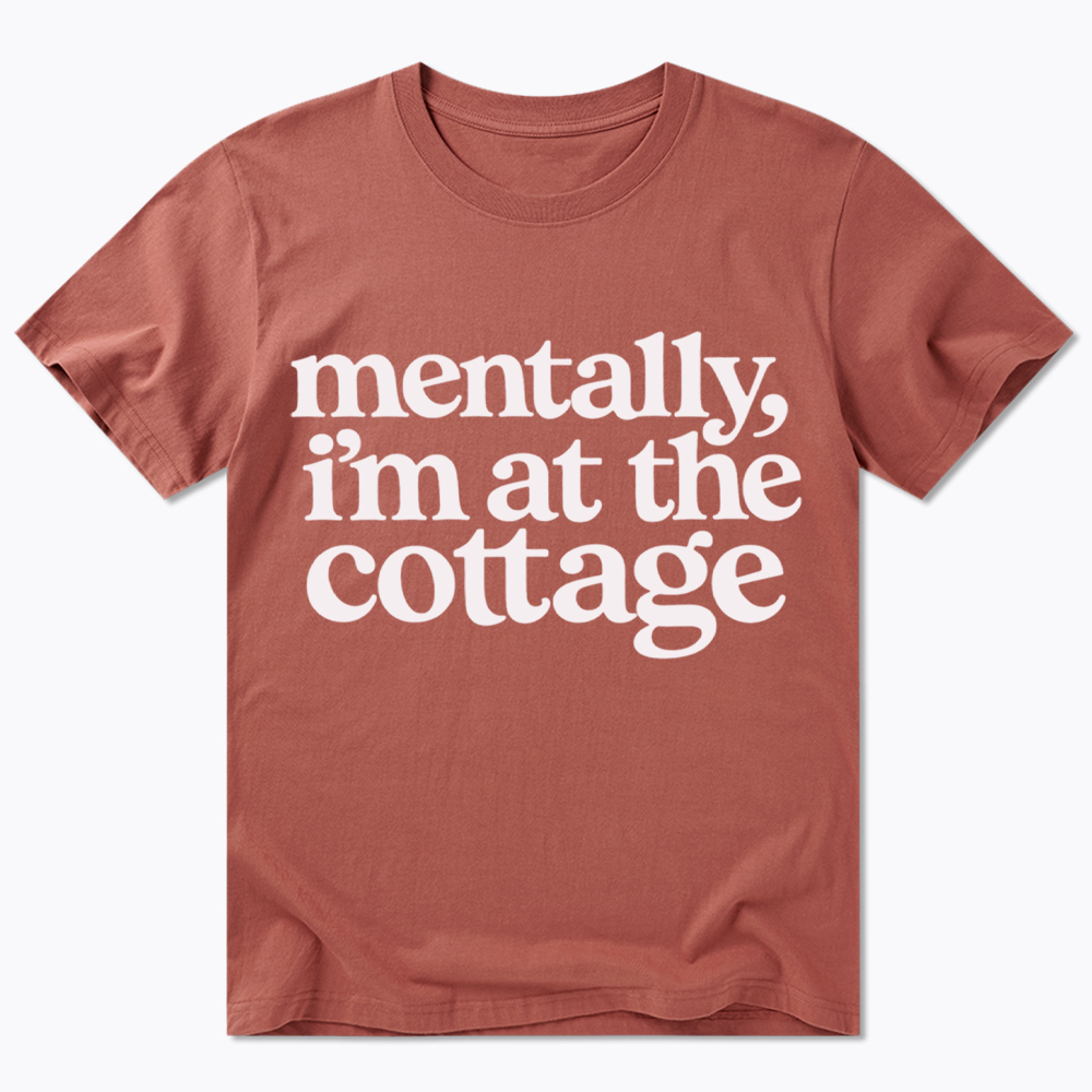 At the Cottage, Bookish Hockey Romance Boxy Classic T-Shirt