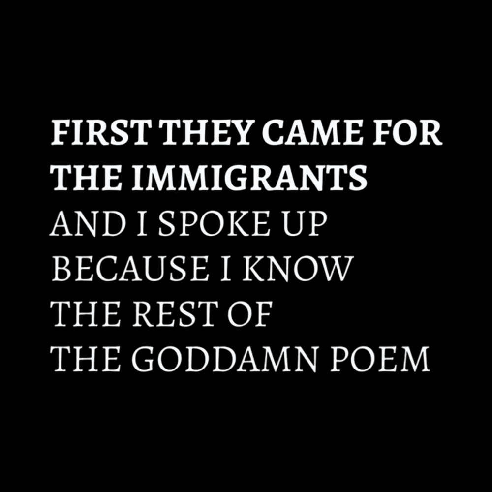 The Goddamn Poem Cropped T-Shirts