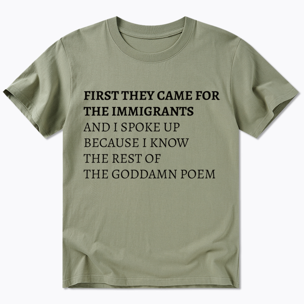 The Goddamn Poem Classic T-Shirt