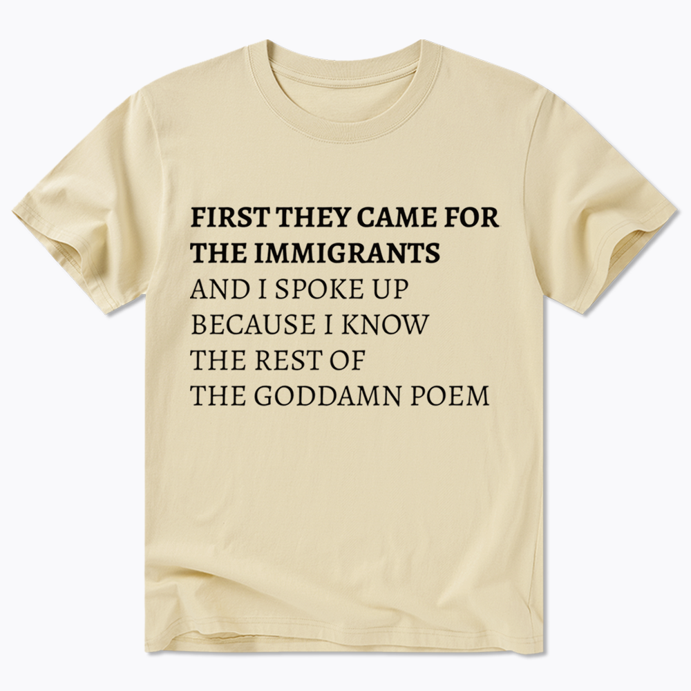 The Goddamn Poem Classic T-Shirt