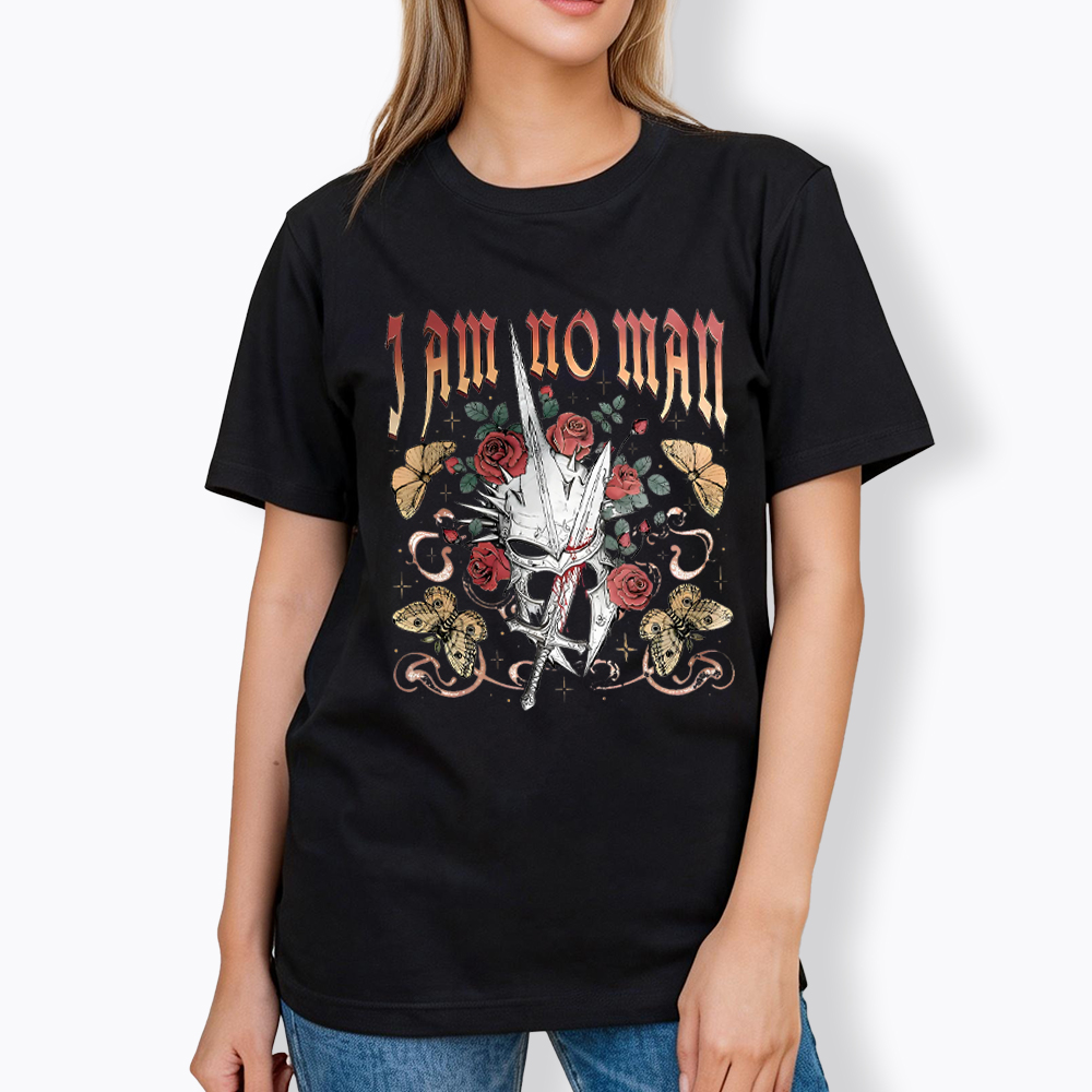 I Am No Man Book Lover Feminist Classic T-Shirt