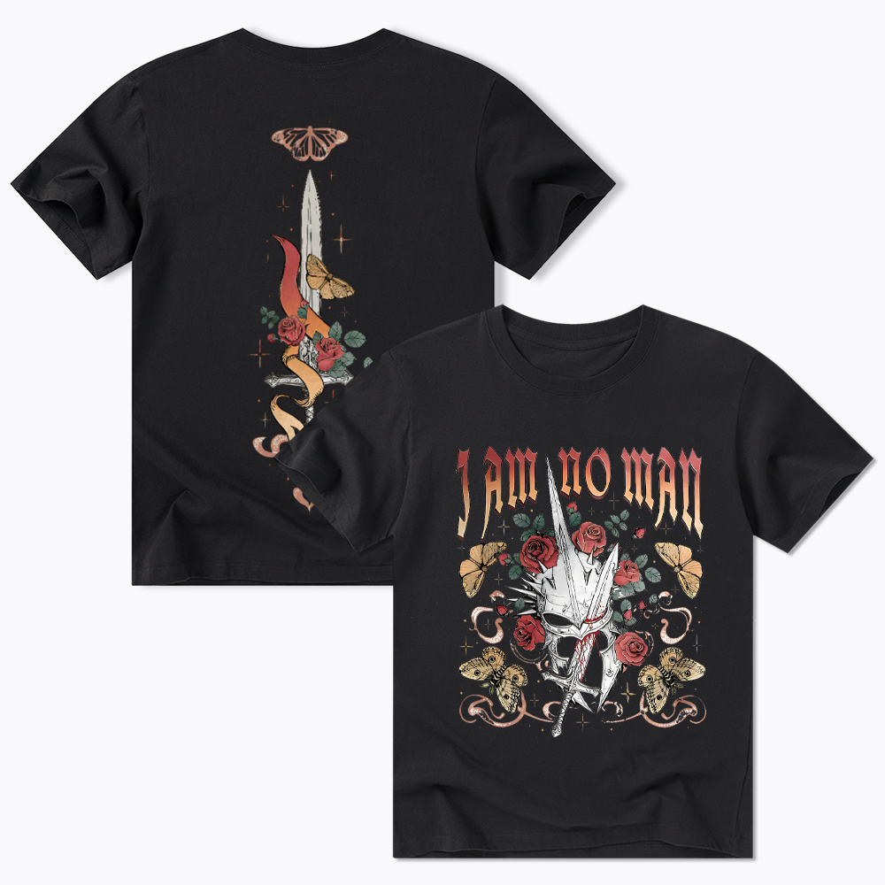 I Am No Man Book Lover Feminist Classic T-Shirt