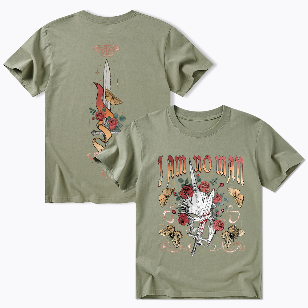 I Am No Man Book Lover Feminist Classic T-Shirt