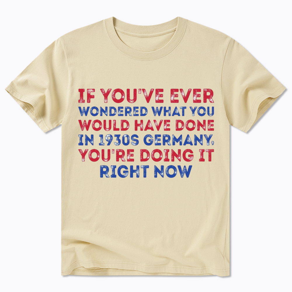 1930s Germany If You Wondered Statement Classic T-Shirt