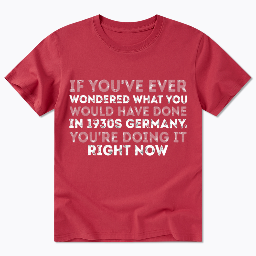 1930s Germany If You Wondered Statement Classic T-Shirt