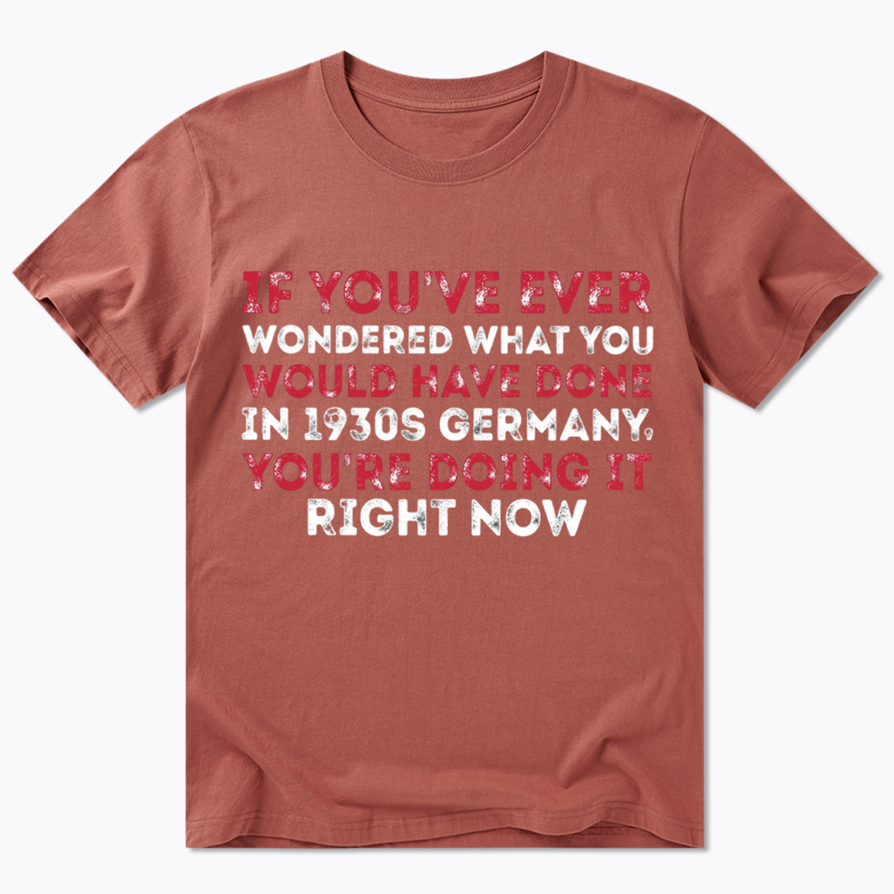 1930s Germany If You Wondered Statement Classic T-Shirt