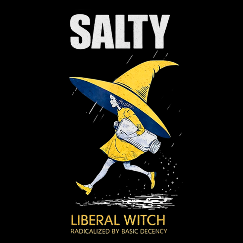 Liberal Witch Radicalized By Basic Decency Classic T-Shirt