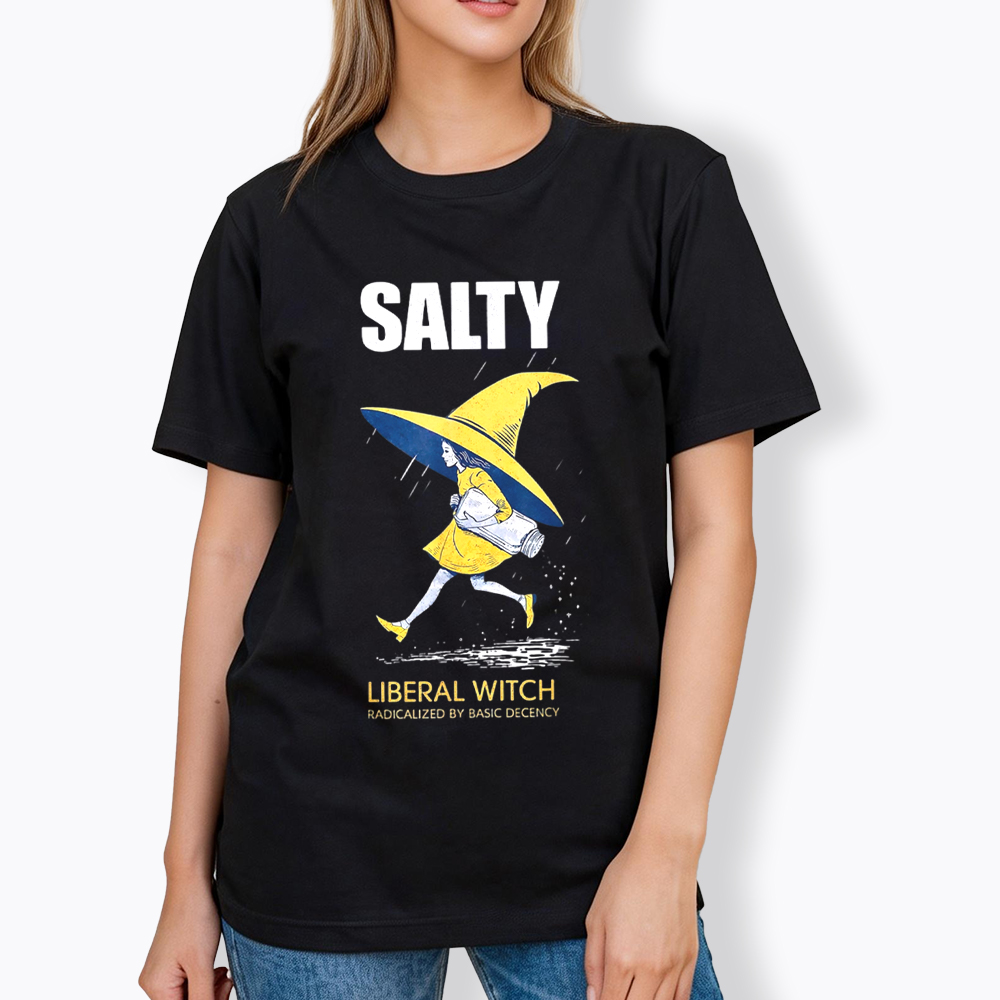 Liberal Witch Radicalized By Basic Decency Classic T-Shirt
