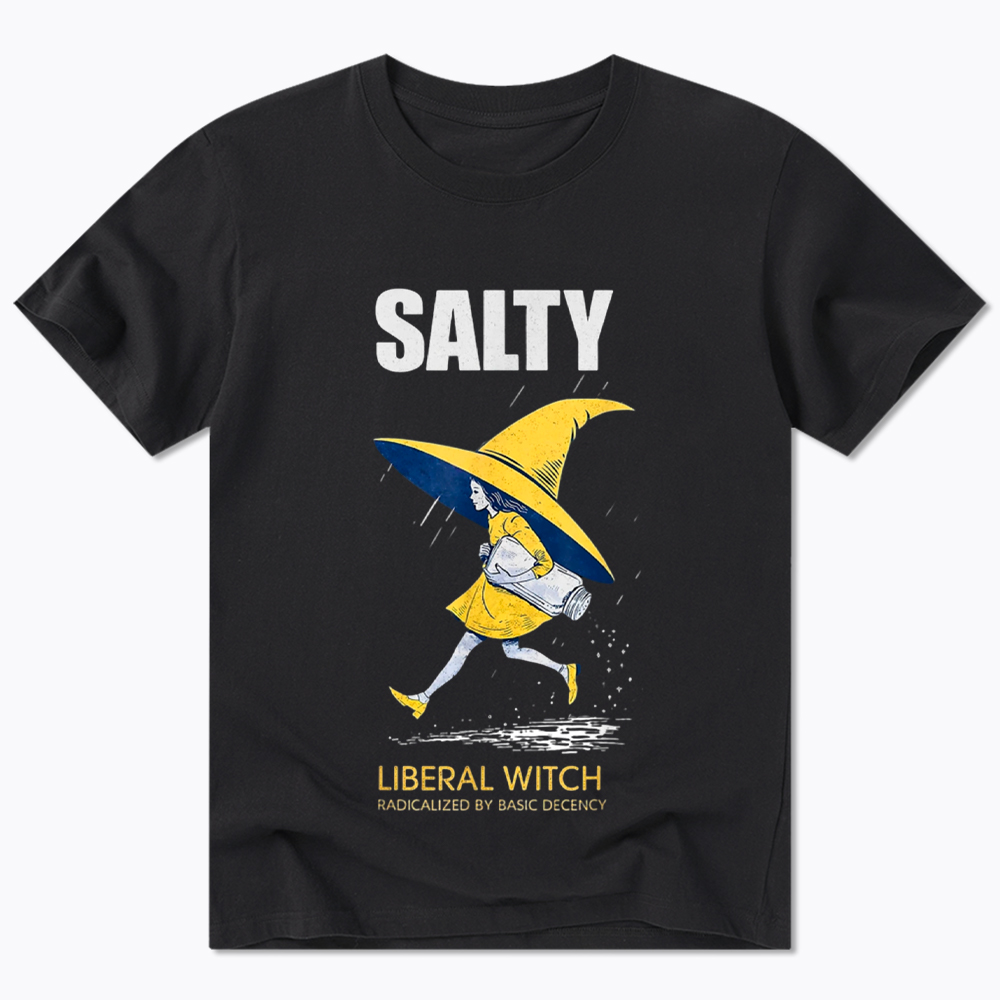 Liberal Witch Radicalized By Basic Decency Classic T-Shirt
