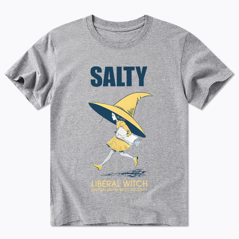 Liberal Witch Radicalized By Basic Decency Classic T-Shirt