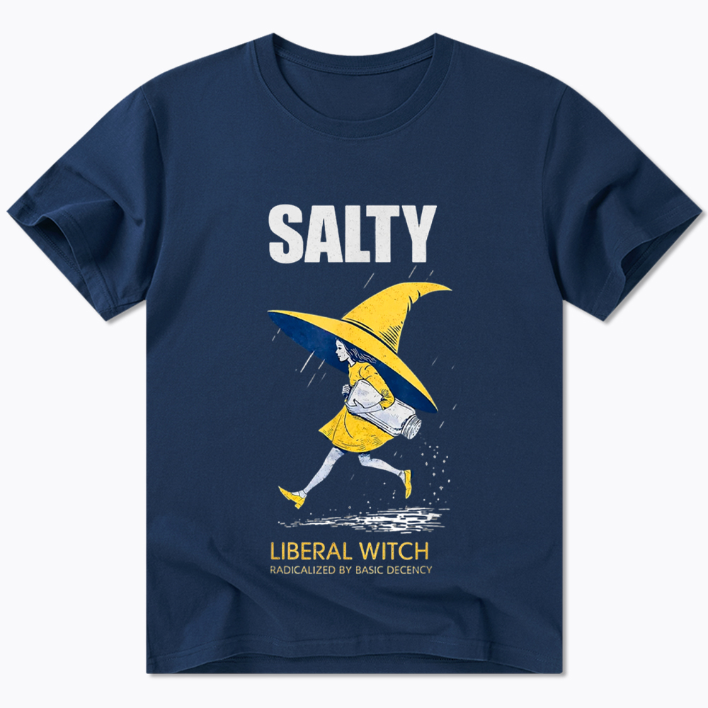 Liberal Witch Radicalized By Basic Decency Classic T-Shirt