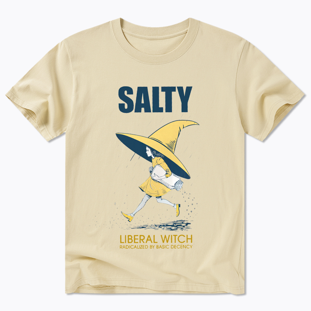 Liberal Witch Radicalized By Basic Decency Classic T-Shirt