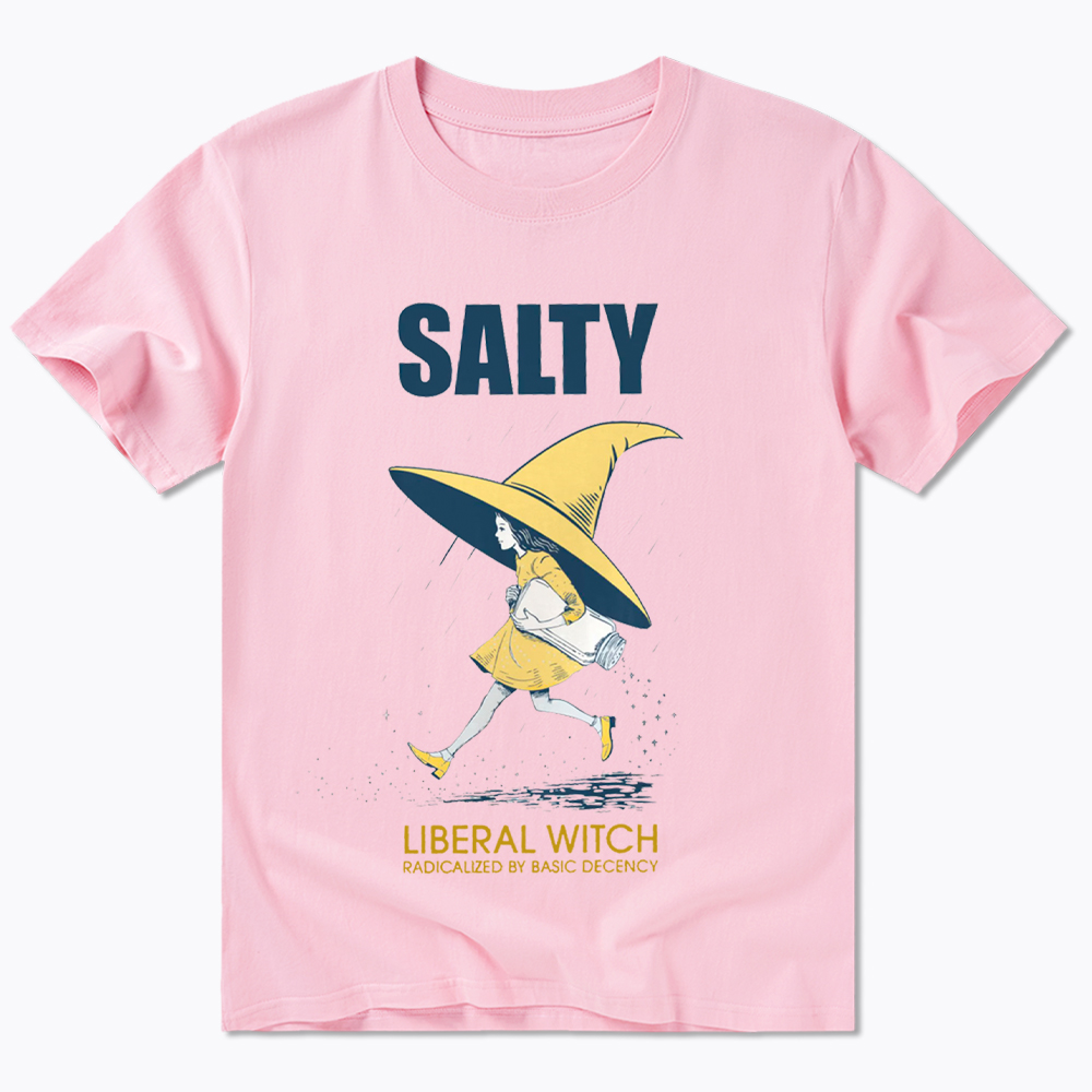 Liberal Witch Radicalized By Basic Decency Classic T-Shirt