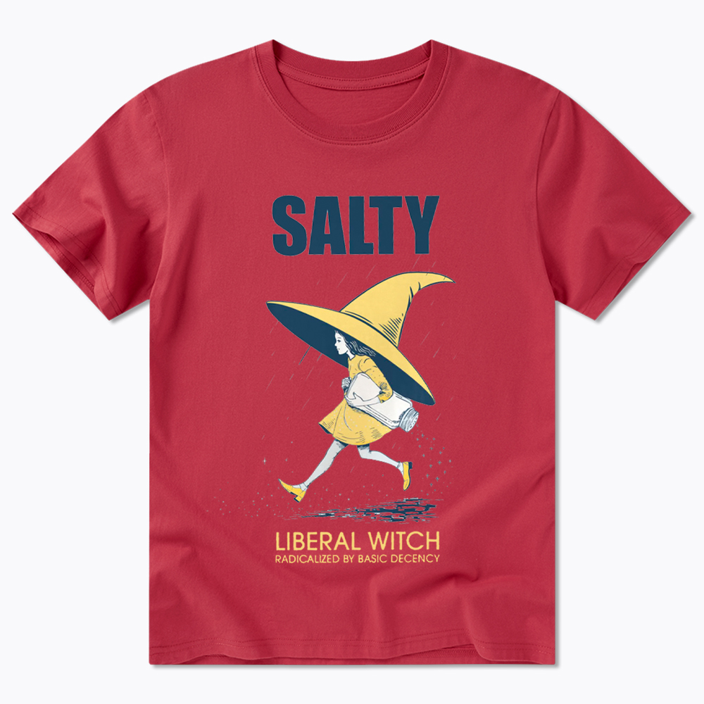 Liberal Witch Radicalized By Basic Decency Classic T-Shirt