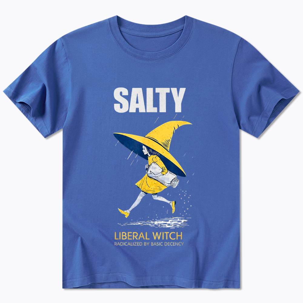 Liberal Witch Radicalized By Basic Decency Classic T-Shirt
