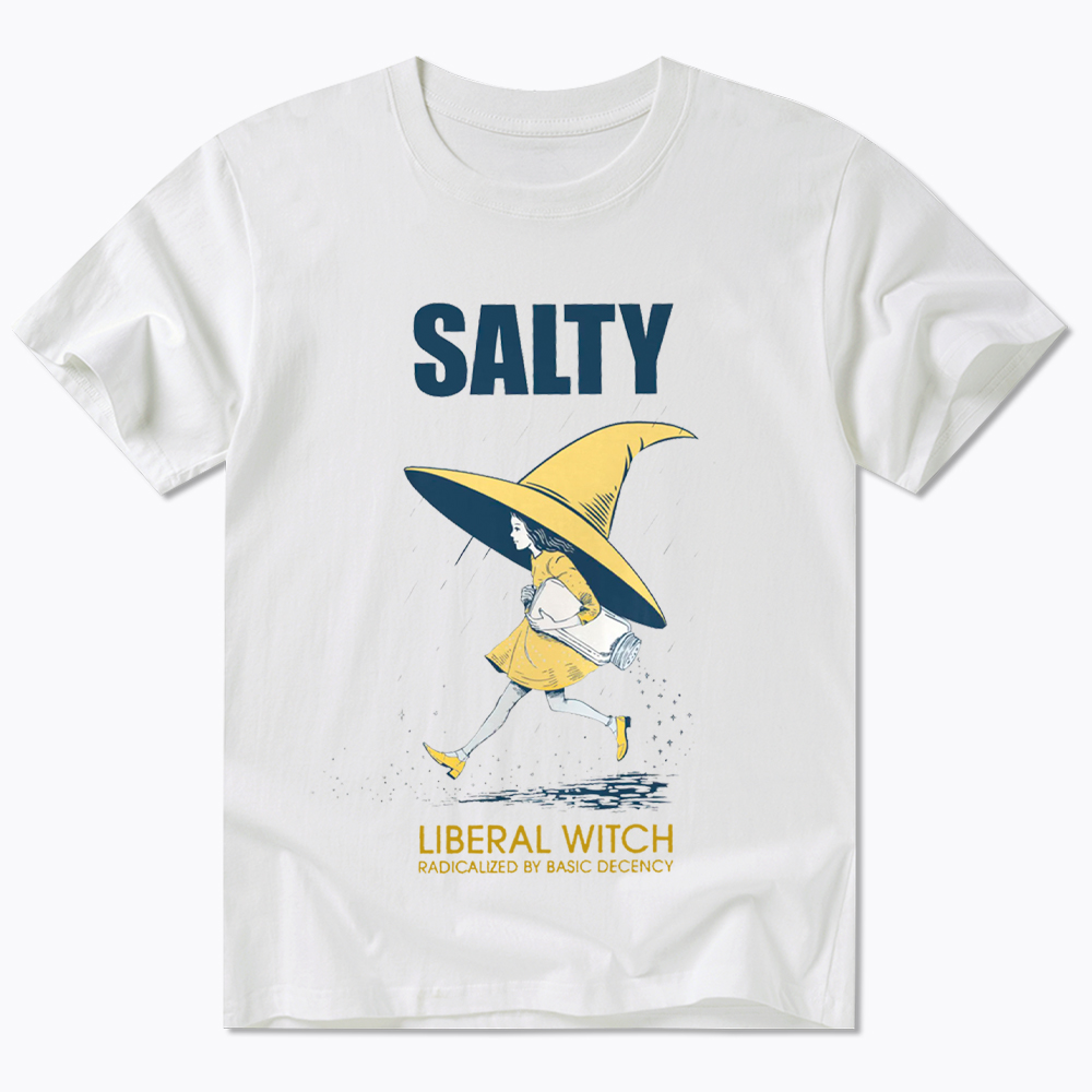 Liberal Witch Radicalized By Basic Decency Classic T-Shirt