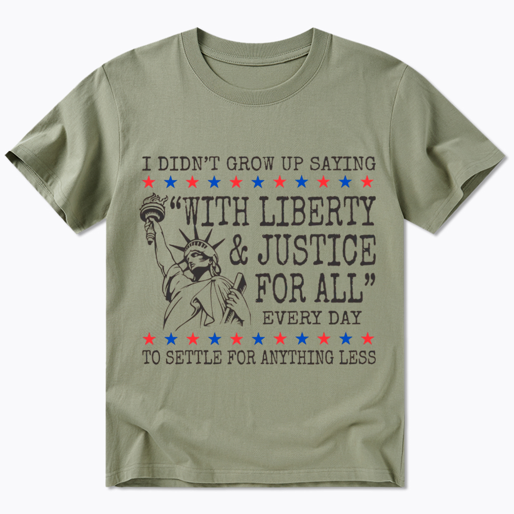 Liberty and Justice For All Classic T-Shirt