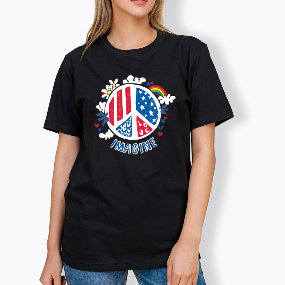 Imagine Love Imagine Peace Classic T-Shirt